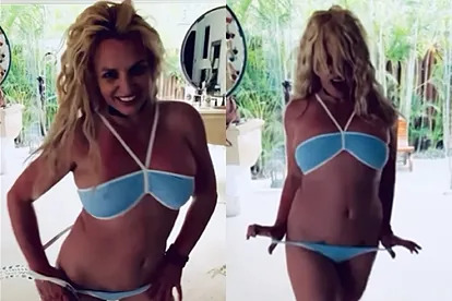 Britney Spears Britney Spears Sets Internet Ablaze with Viral Dance Video