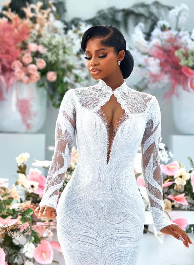 Priscilla Ojo's Wedding Dress Steals the Show