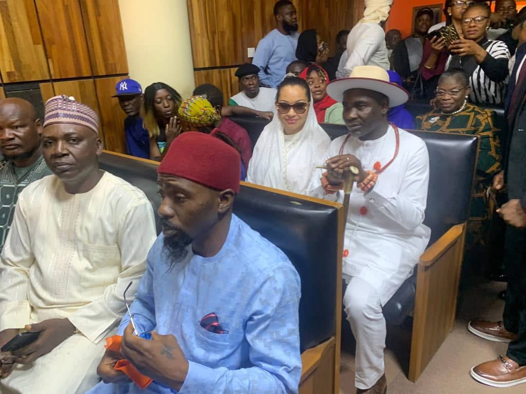Senator Natasha Akpoti-Uduaghan and her husband