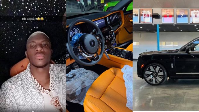 Victor Osimhen Acquires 2025 Rolls Royce Cullinan Worth ₦1.1 Billion Victor Osimhen Acquires 2025 Rolls Royce Cullinan Worth ₦1.1 Billion