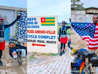DAY 10: Emmiwuks Nears Ghana as His Bicycle Journey from Nigeria to the USA