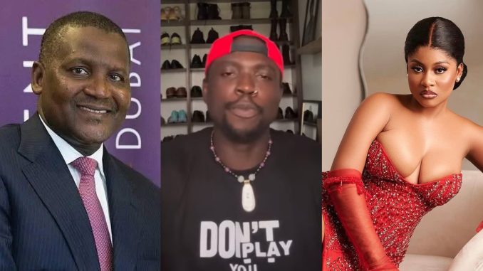 VDM Reacts to Phyna’s Viral Clip, Accuses Her of Betrayal, Warns Dangote