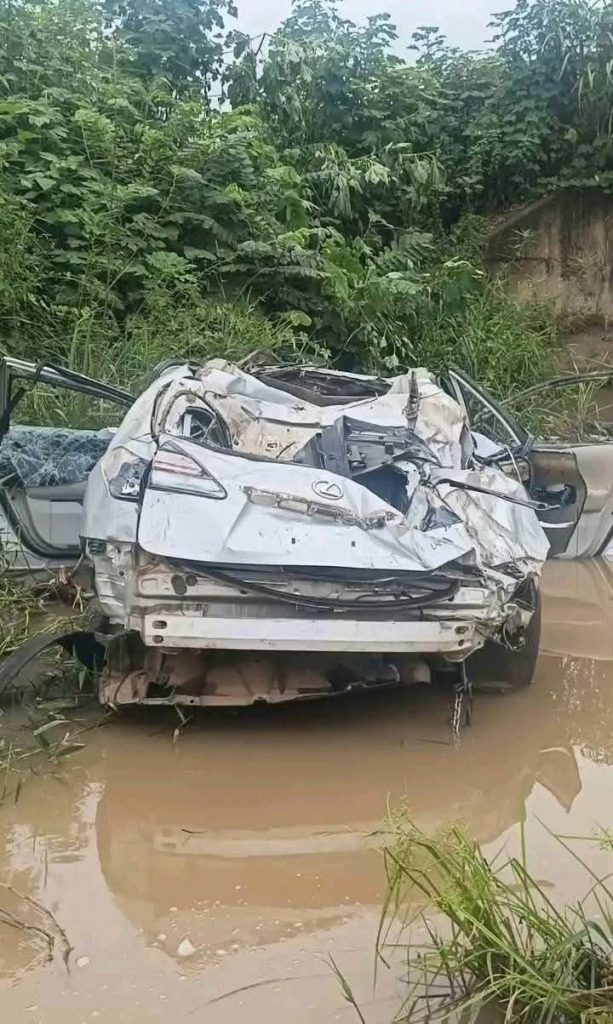 Car Sanku had accident with