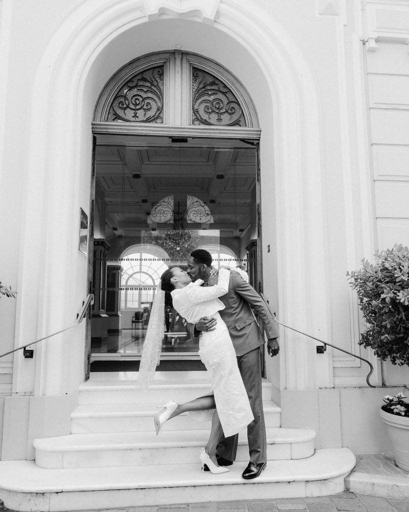 Photos From Mr Eazi and Temi Otedola’s Wedding in Iceland