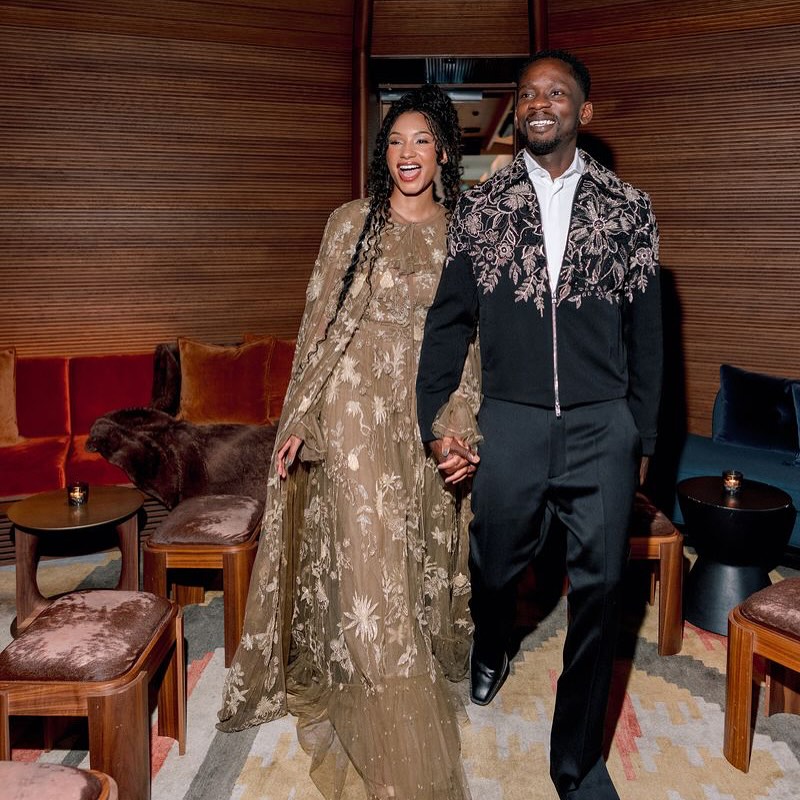 Photos From Mr Eazi and Temi Otedola’s Wedding in Iceland