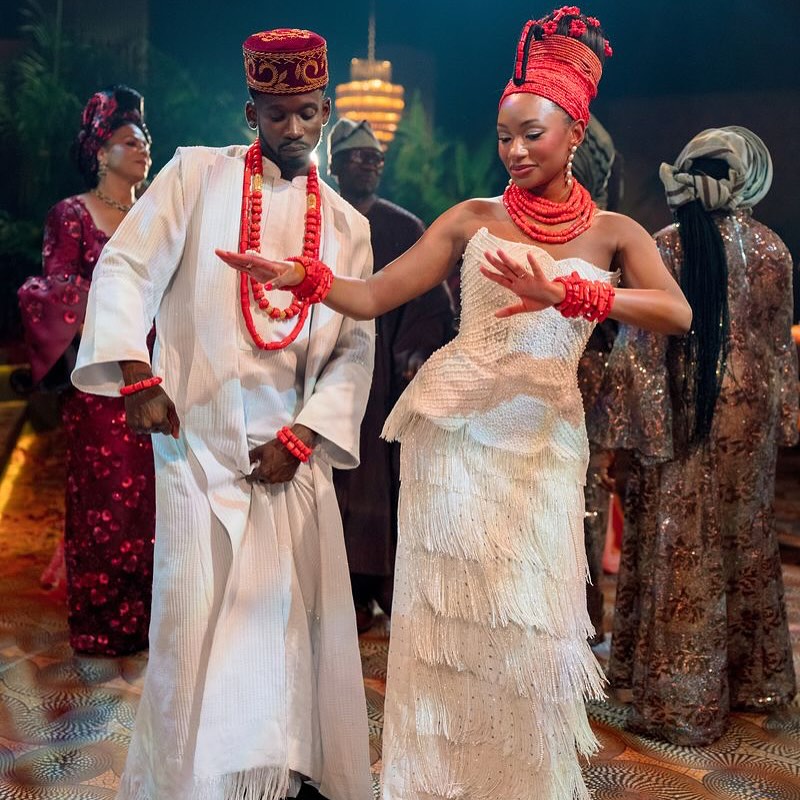 Photos From Mr Eazi and Temi Otedola’s Wedding in Iceland