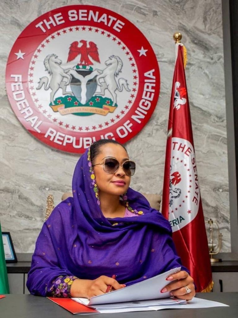 PDP, SANs Protest as Senate Bars Senator Natasha Akpoti from Returning After Suspension