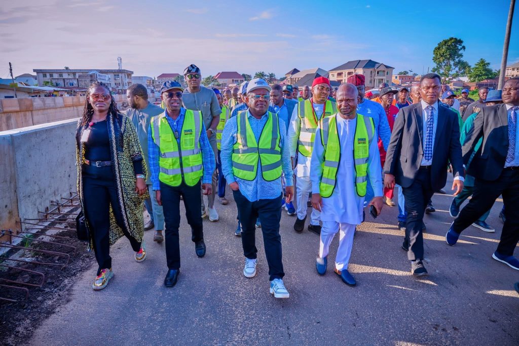 Gov. Hyacinth Alia Inspects Ongoing Infrastructure Projects in Makurdi