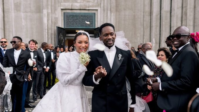 Photos From Mr Eazi and Temi Otedola’s Wedding