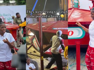 Hilda Baci’s Giant Jollof Pot Breaks in the Middle of Record Attempt
