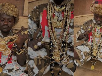 Portable Shows Off His New Gold Chains Collections