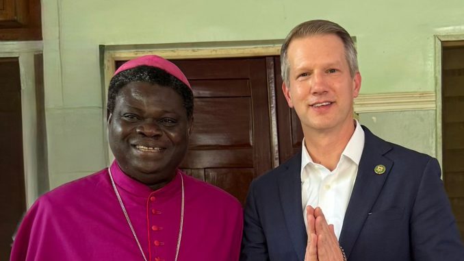 U.S. Congressman Riley Moore Visits Nigeria, Stops in Benue State