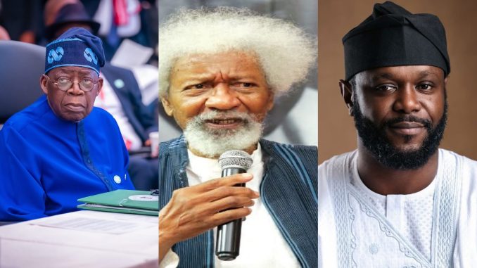 Soyinka Urges President Tinubu to Reassess Security Detail for Son, Seyi Tinubu