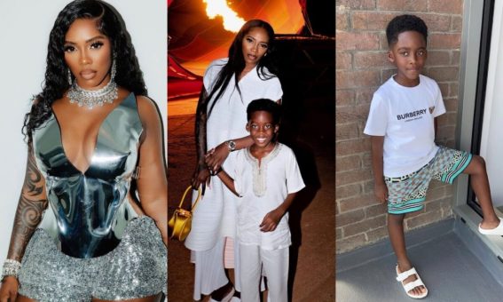 “I Didn’t Bond With My Son at First” – Tiwa Savage Speaks on Raising Her Son
