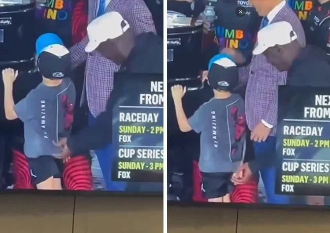 Michael Jordan Viral Video Sparks Online Debate After NASCAR Celebration