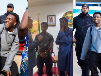 American Streamer Kai Cenat Returns to Nigeria for Second Visit, Meets Sanwo-Olu